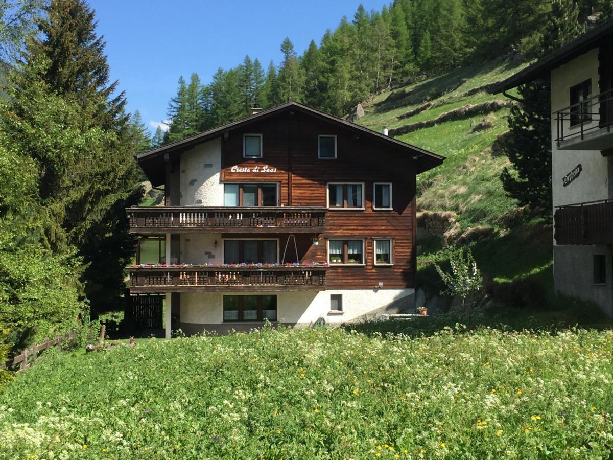 Ferienwohnung Cresta Di Saas Exterior foto